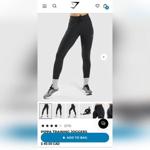 Gymshark pippa jpggers